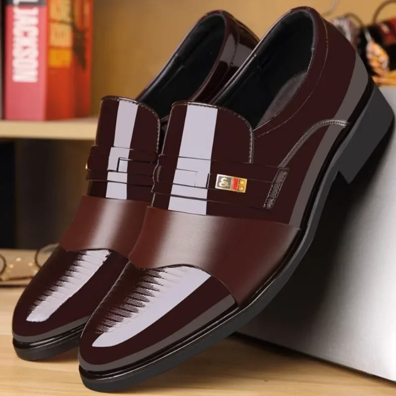 Leatherworking Classic - Sepatu kulit untuk pria pernikahan Formal