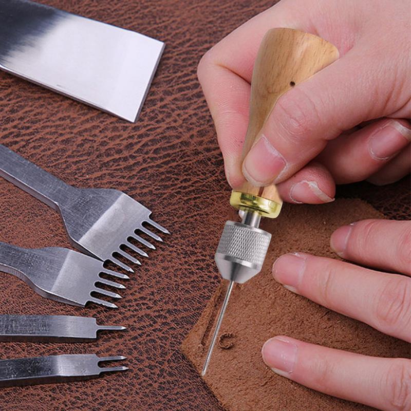 Leatherwork Beginner Tools - Perlengkapan Alat Kerja Kulit, Jarum Perbaikan