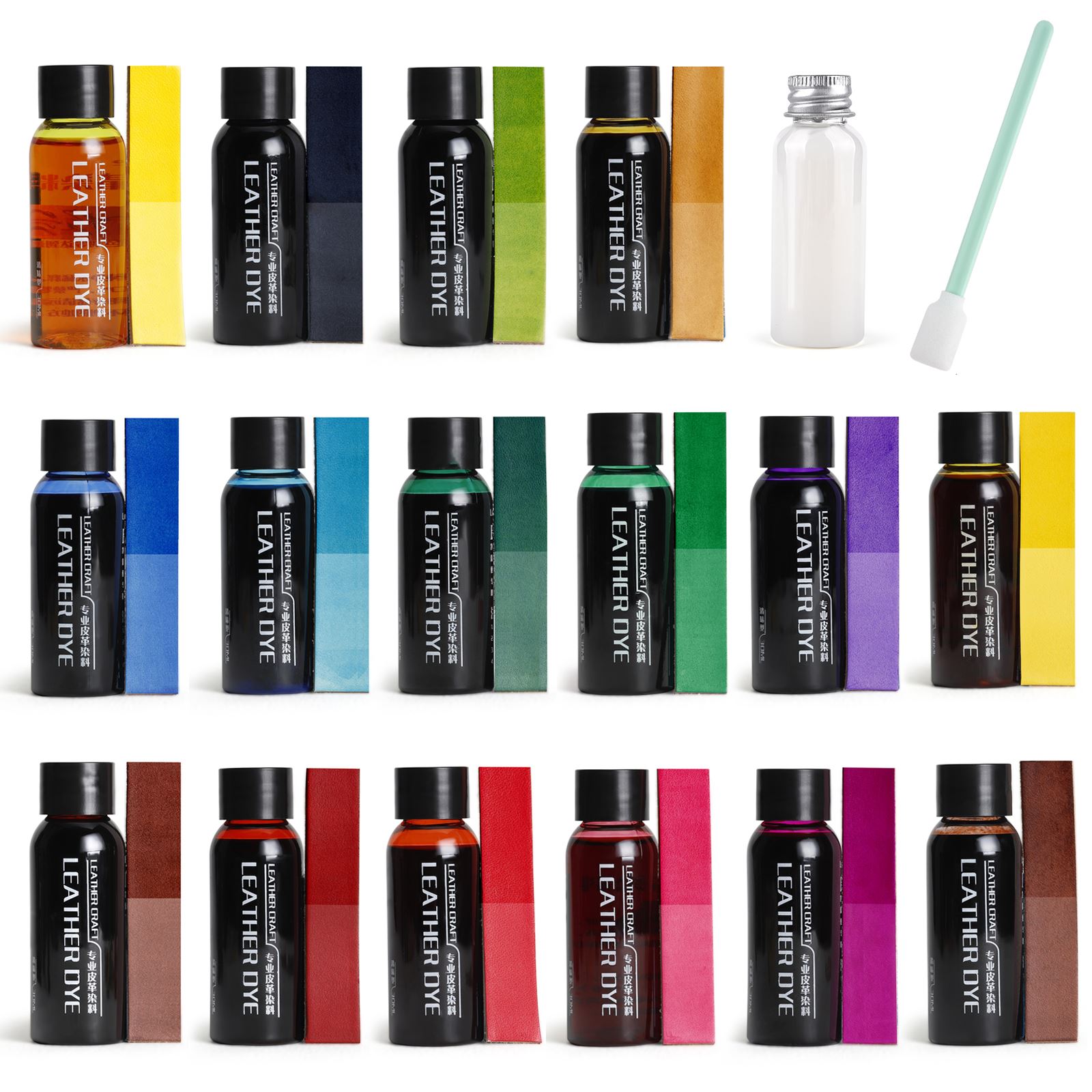 Leather Dye Finish - 30ml cat tepi kulit lapisan warna