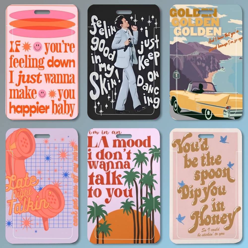 Leather Work In Art - H-Harris S-Styles Lyrics Art Retro Tempat