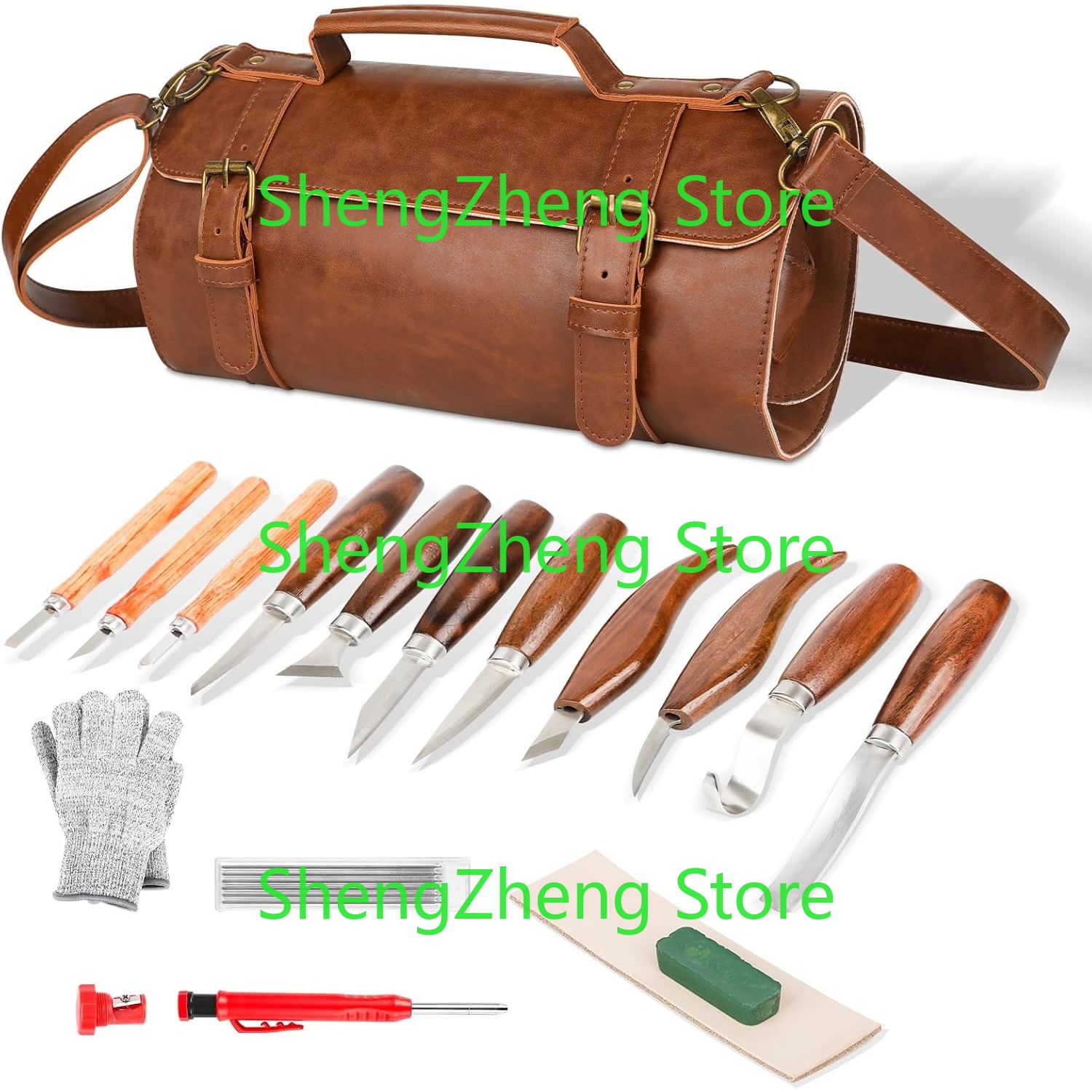 Leatherwork Beginner Tools - Set Alat Ukir Kayu Set Alat