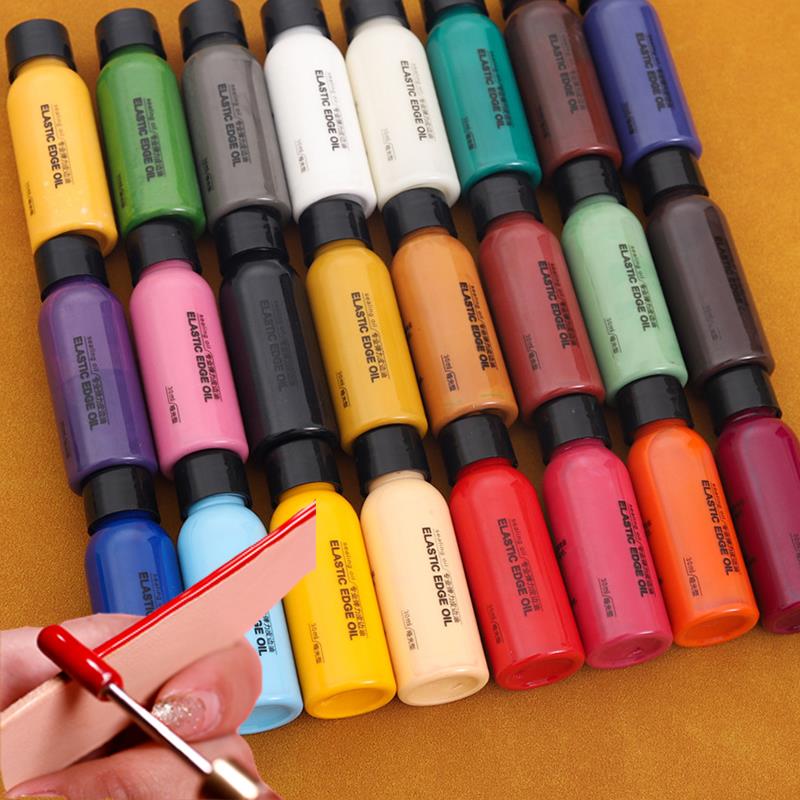 Leather Dye Finish - 24 warna 30ml tepi kulit cat