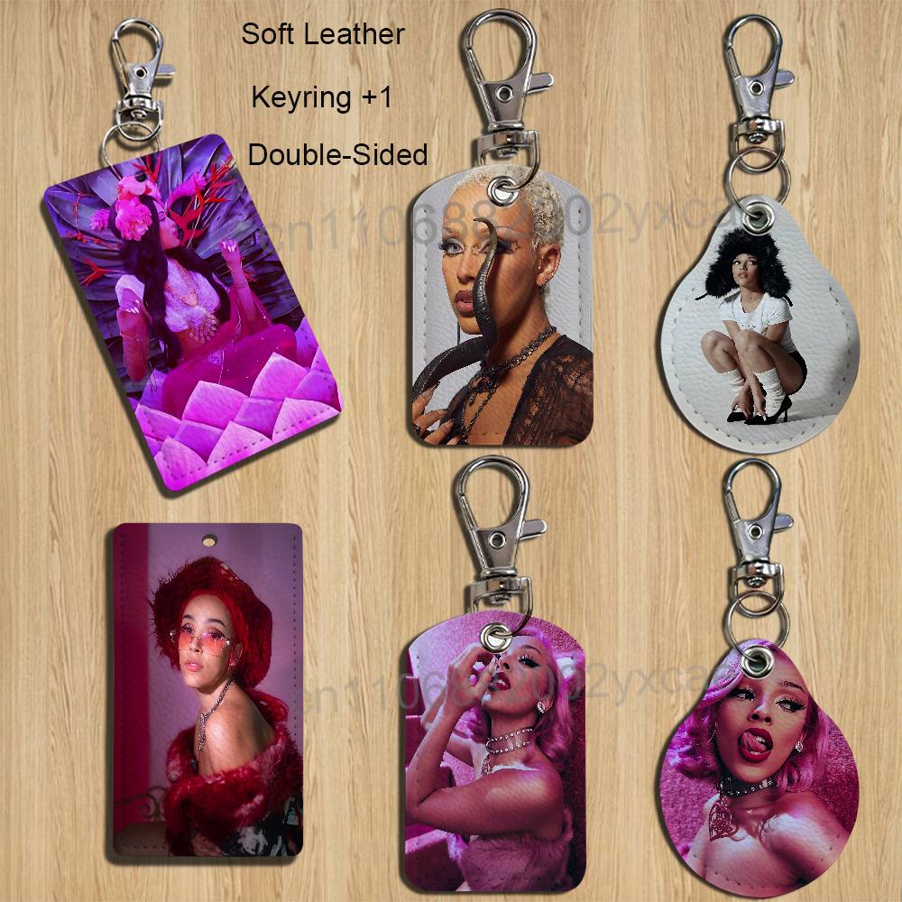 Leather Work In Art - Tempat Kartu art So High red