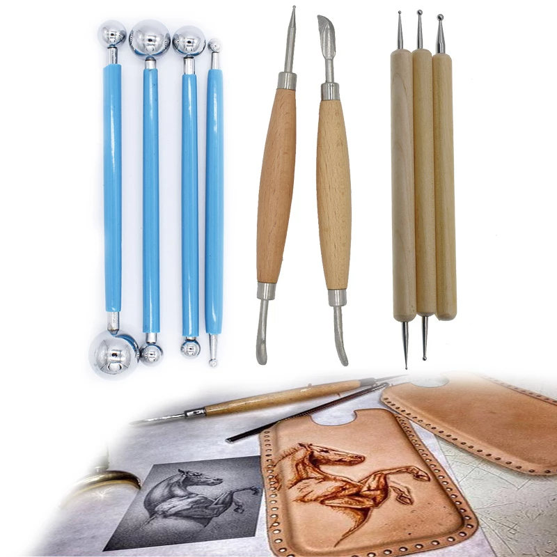 Leather Work In Art - Kulit Gua Alat Point Stylus Splicing