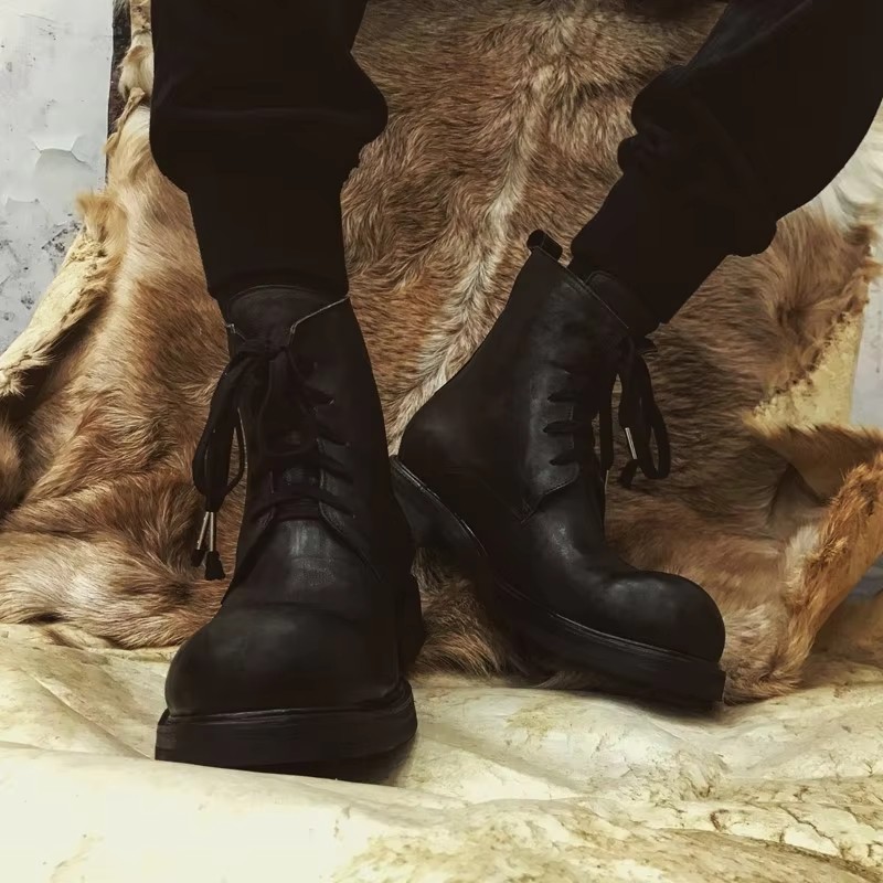 Sepatu Bot Pria Vintage Buatan - Leatherworking Classic ulasan dan harga