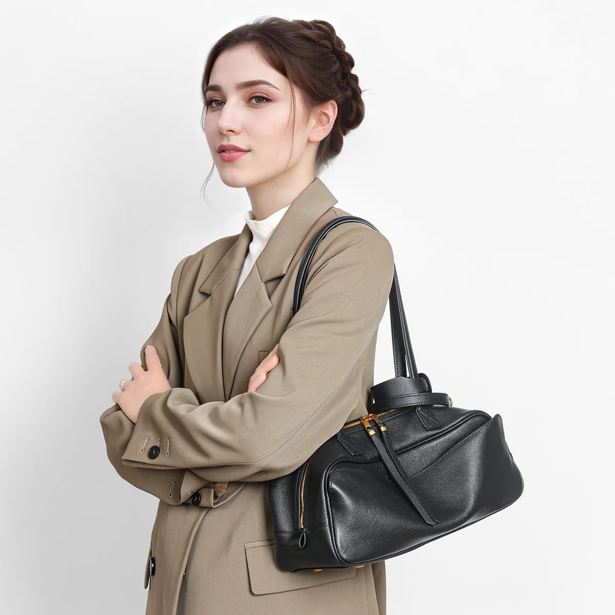Tas Popok Kulit Asli 100% Unik - Unique Leather Work ulasan dan harga