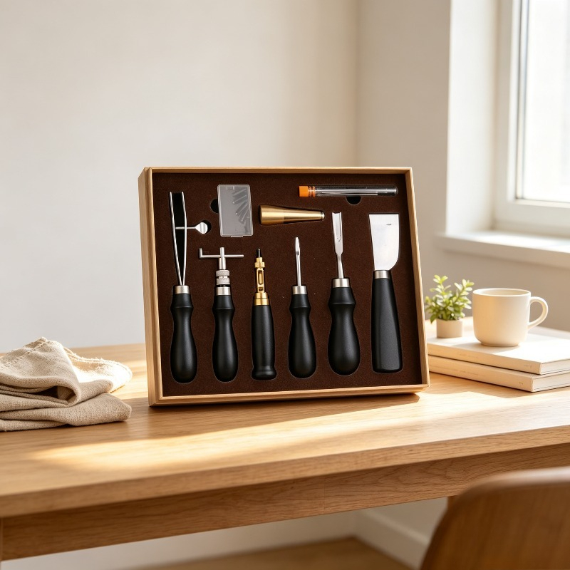 Perlengkapan Jahit Kulit Lengk - Leatherwork Beginner Tools ulasan dan harga