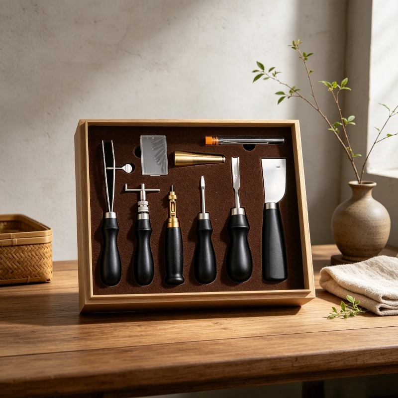 Perlengkapan Jahit Kulit Lengk - Leatherwork Beginner Tools ulasan dan harga