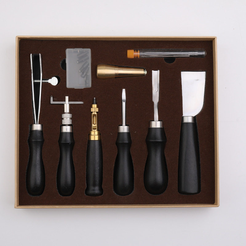 Perlengkapan Jahit Kulit Lengk - Leatherwork Beginner Tools ulasan dan harga