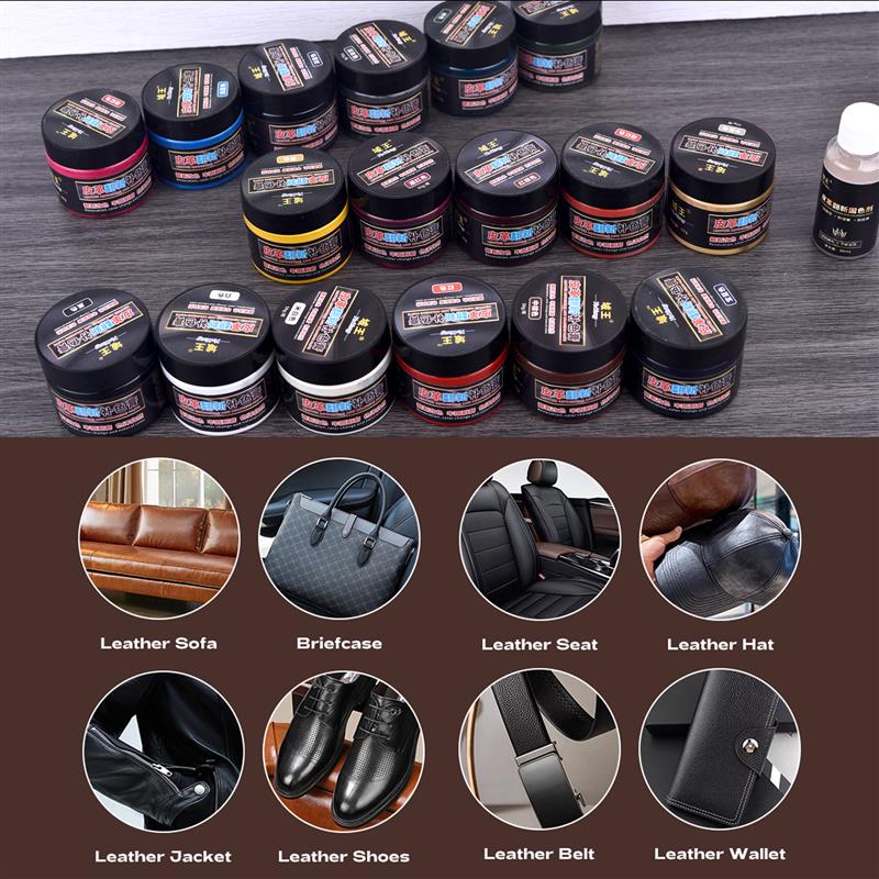 Pigmen cat perbaikan kulit akr - Leather Dye Finish ulasan dan harga