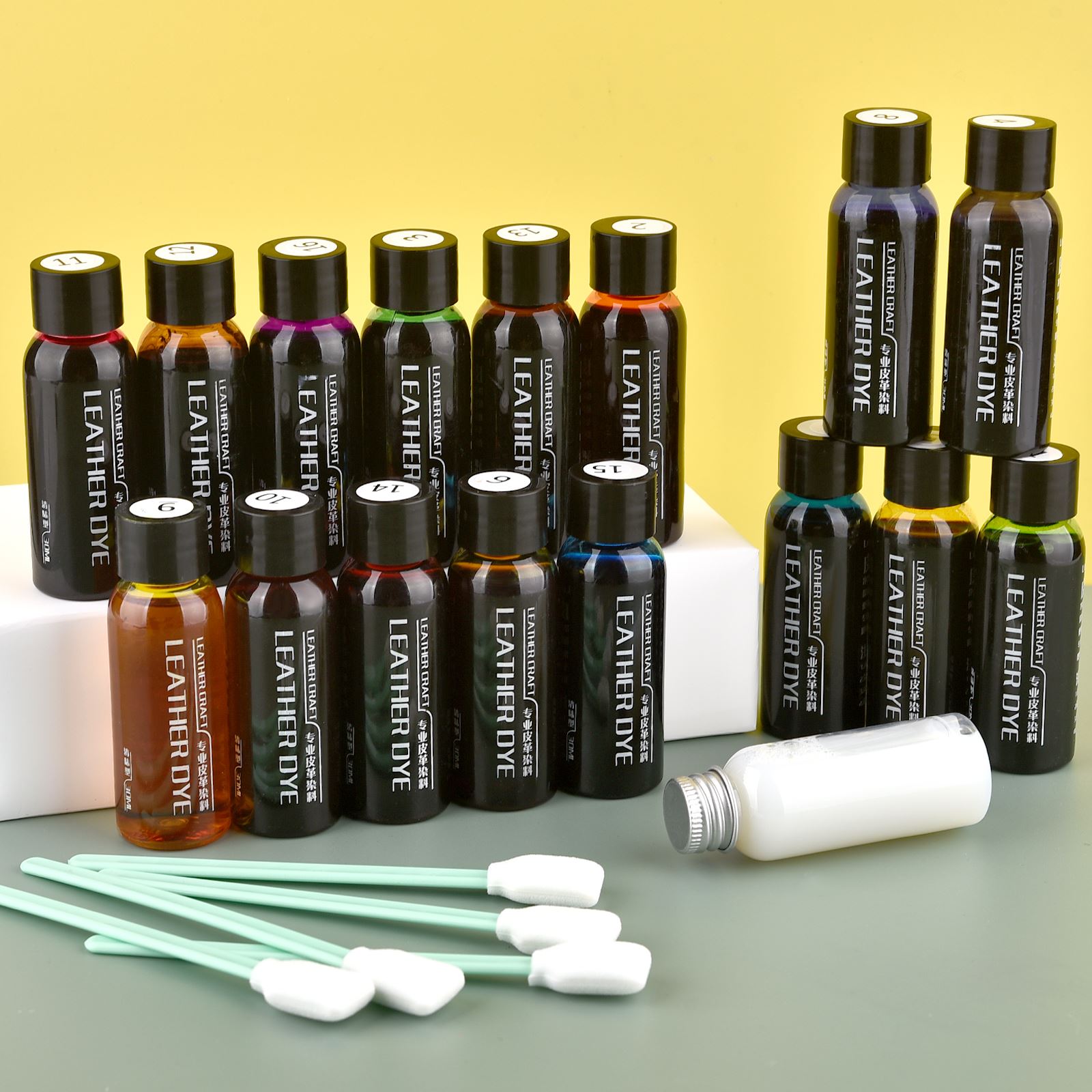 30ml cat tepi kulit lapisan wa - Leather Dye Finish ulasan dan harga