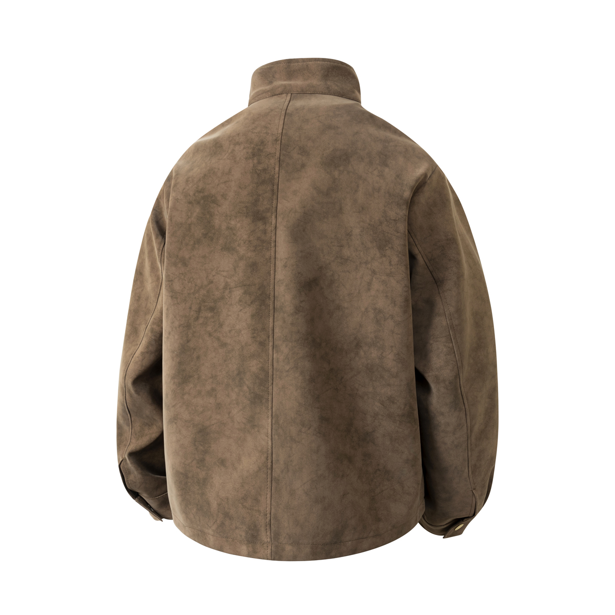 Jaket Kulit PU Tie-Dye Baru ya - Leather Dye Finish ulasan dan harga