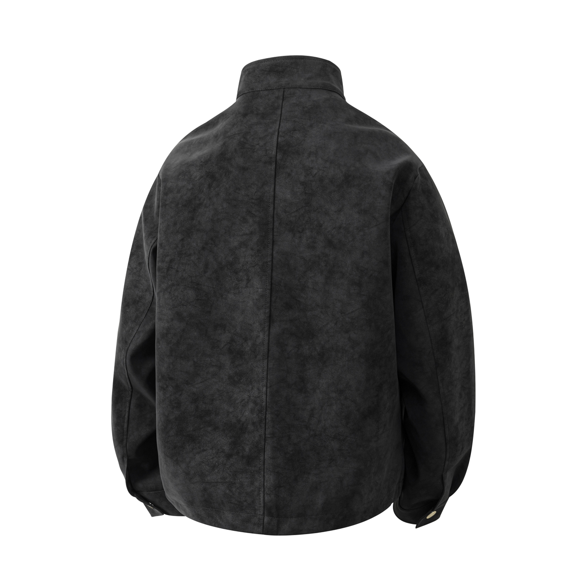 Jaket Kulit PU Tie-Dye Baru ya - Leather Dye Finish ulasan dan harga