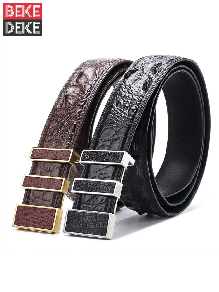 Ikat Pinggang Kulit Asli Buaya - Leatherworking Classic ulasan dan harga