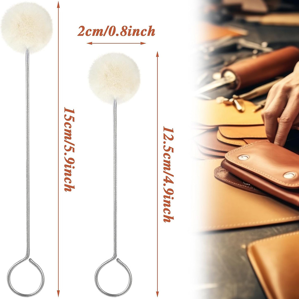 10/30 buah kuas lukisan bola w - Leather Dye Finish ulasan dan harga
