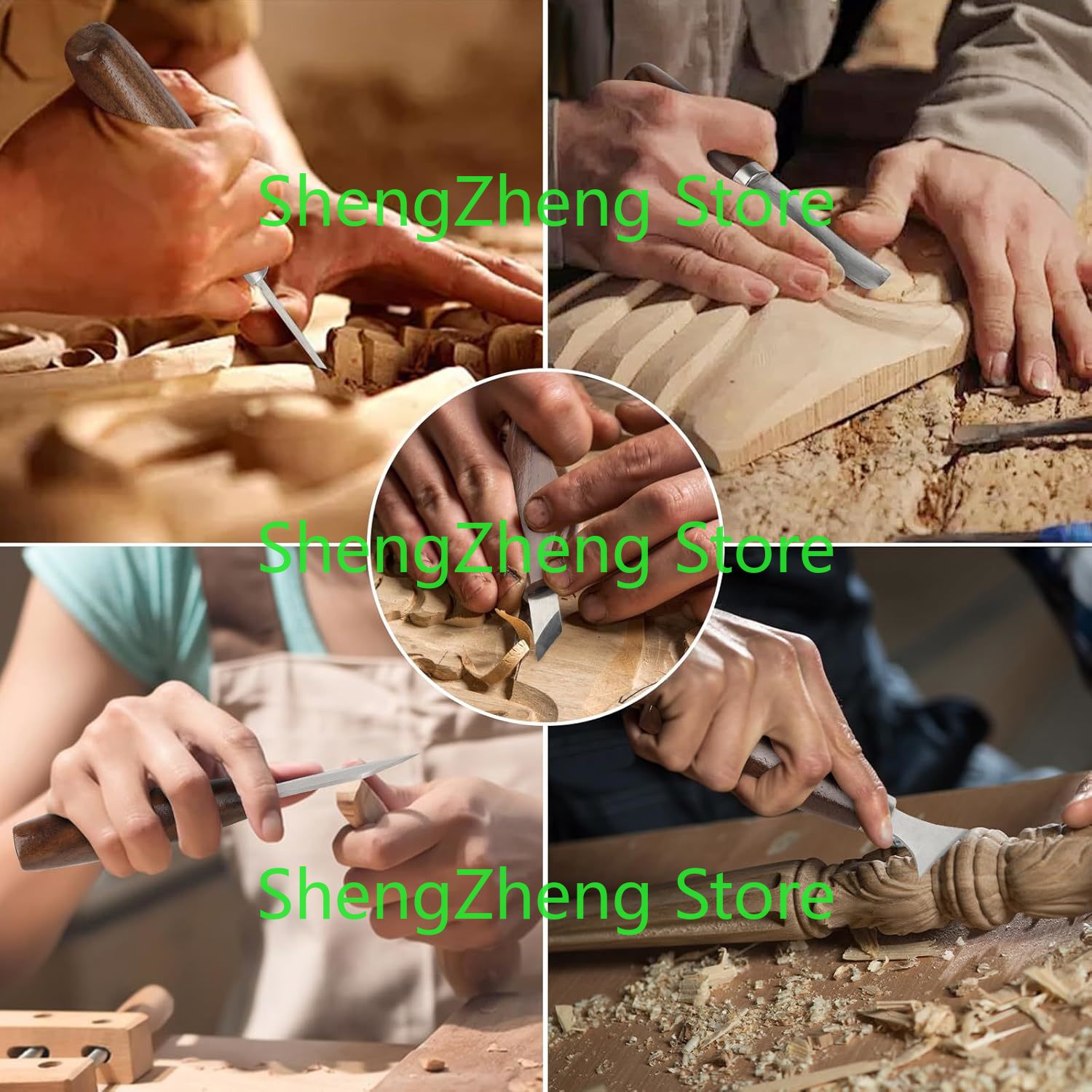 Set Alat Ukir Kayu Set Alat Pi - Leatherwork Beginner Tools ulasan dan harga