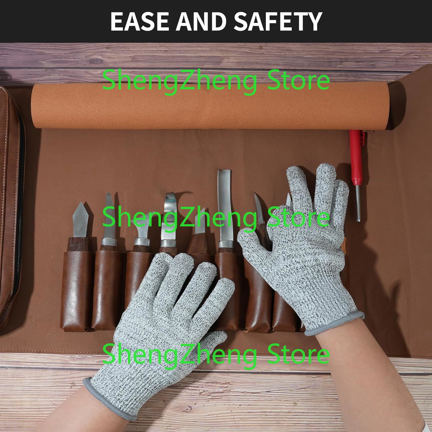 Set Alat Ukir Kayu Set Alat Pi - Leatherwork Beginner Tools ulasan dan harga