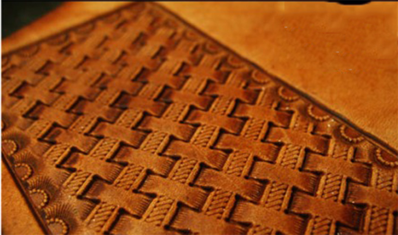 Pola tenun Pekerjaan tangan de - Unique Leather Work ulasan dan harga