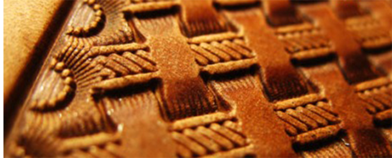 Pola tenun Pekerjaan tangan de - Unique Leather Work ulasan dan harga