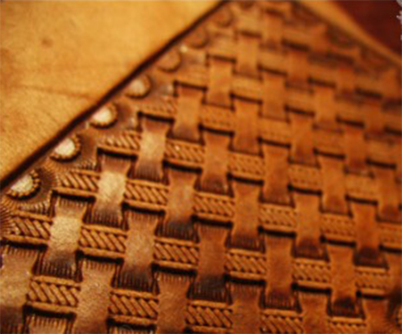 Pola tenun Pekerjaan tangan de - Unique Leather Work ulasan dan harga