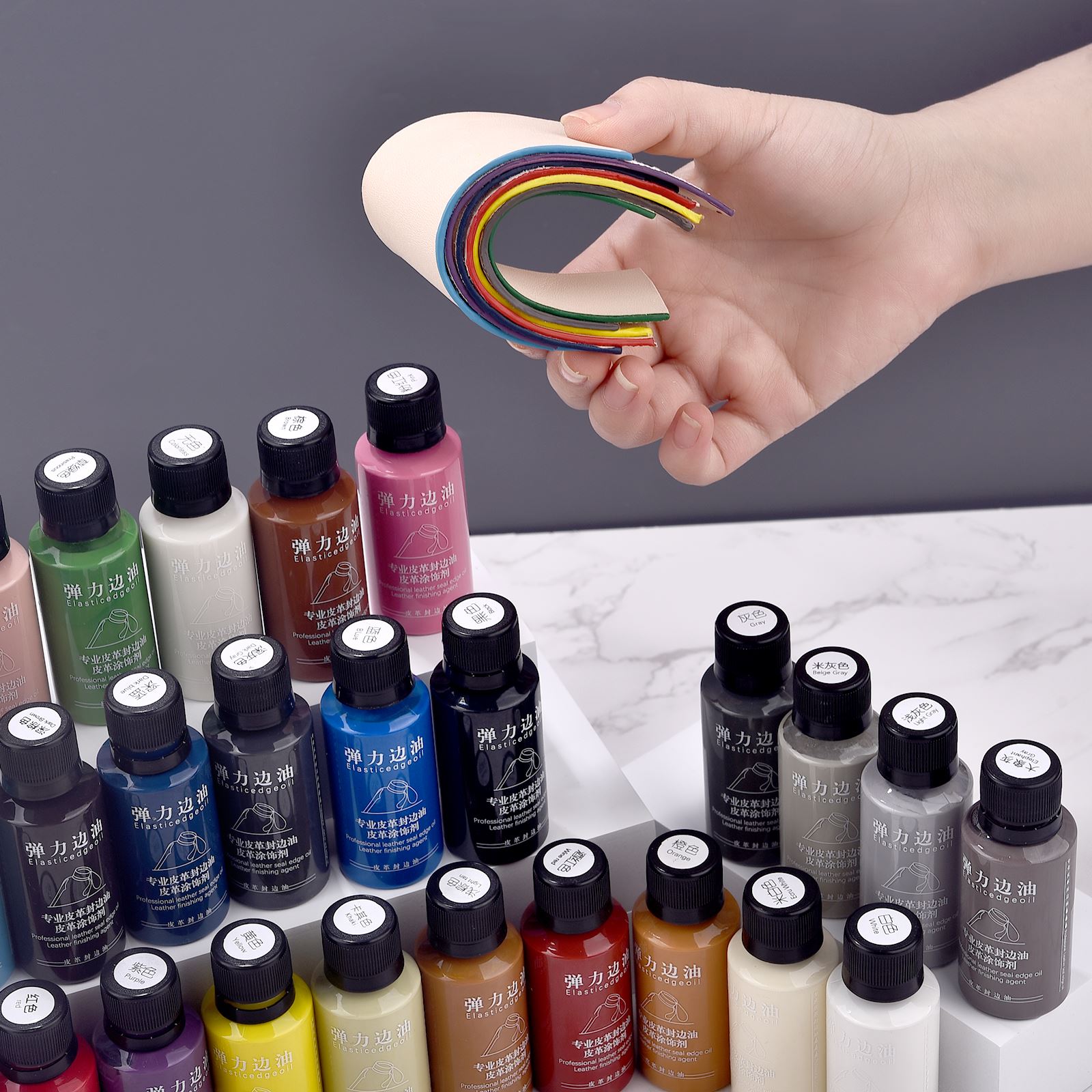 Cat minyak tepi kulit 30ml man - Leather Dye Finish ulasan dan harga