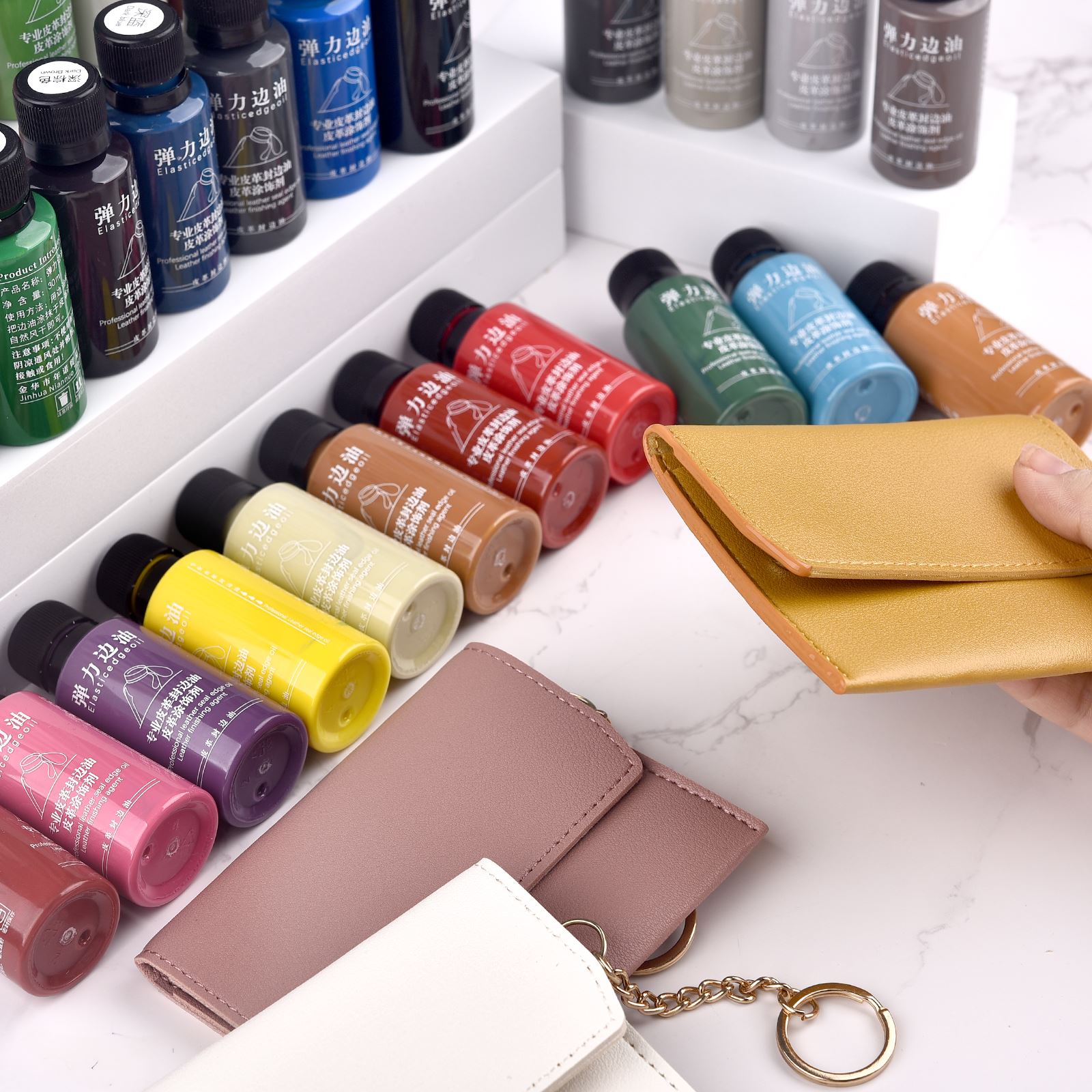Cat minyak tepi kulit 30ml man - Leather Dye Finish ulasan dan harga