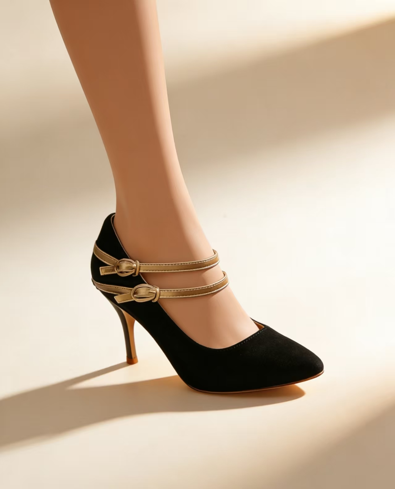 Sepatu Mary Jane Wanita Model  - Unique Leather Work ulasan dan harga