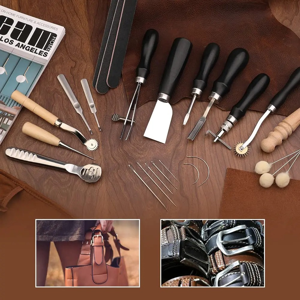 Fenrry 37 Buah Alat Kerja Kuli - Leatherwork Beginner Tools ulasan dan harga