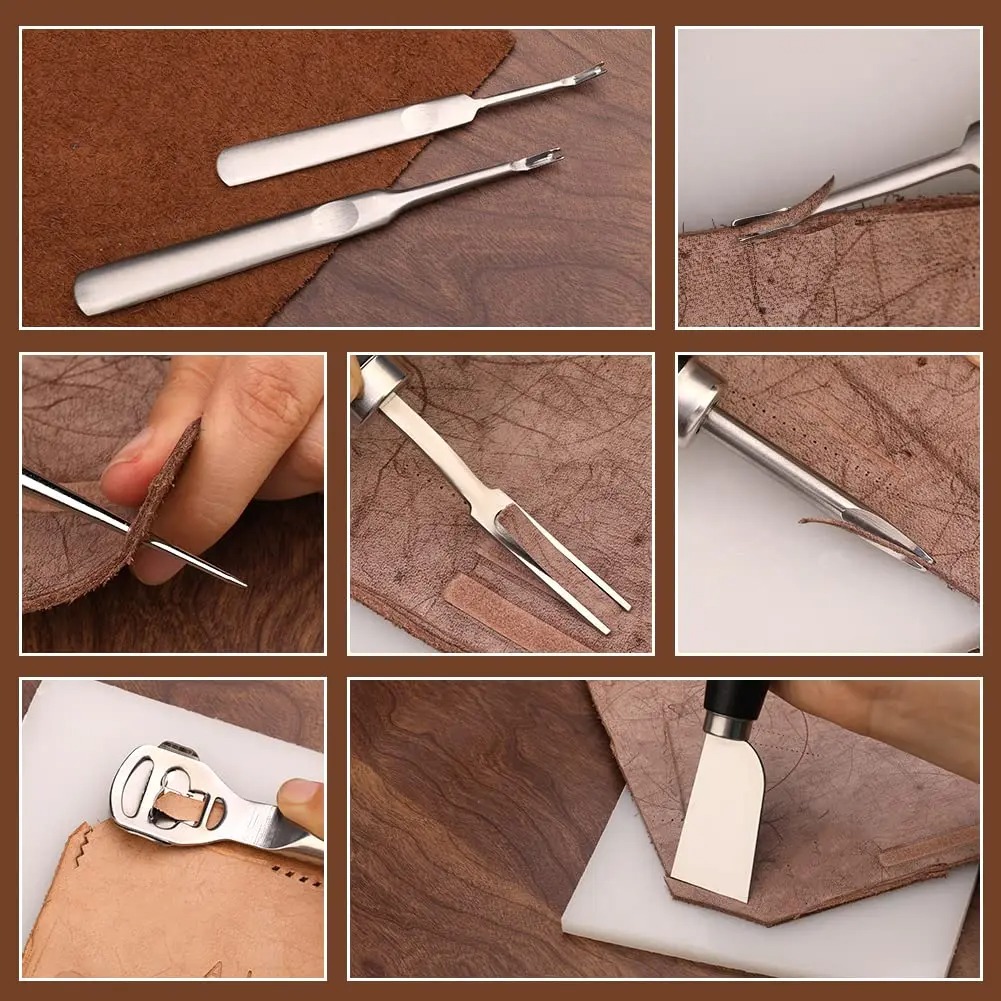Fenrry 37 Buah Alat Kerja Kuli - Leatherwork Beginner Tools ulasan dan harga